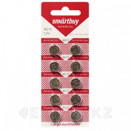 Smartbuy lr44 батареясы (AG13-10BL), 1 дана от sex shop Extaz
