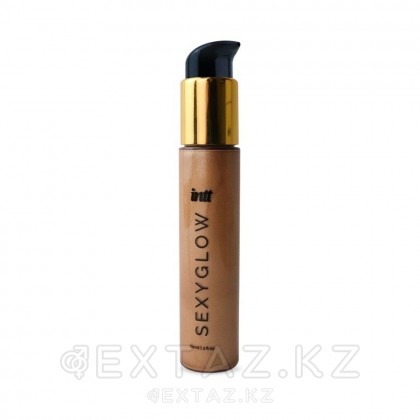 Ванильді хош иісті денені жарықтандырғыш және intt sexy glow алтын микро түйіршіктері, 60 мл от sex shop Extaz
