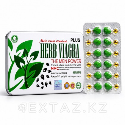 Herb viagra Plus потенциалы үшін қоздырғыш, 12 дана. от sex shop Extaz