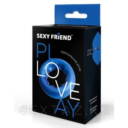 Sexy friend ' s love play эрекциялық сақинасы (28 мм.) көк от sex shop Extaz фото 3