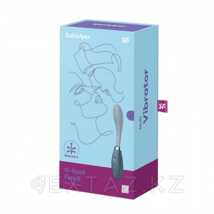 Satisfyer G-Spot Flex 3 көп вибраторы сұр от sex shop Extaz фото 7