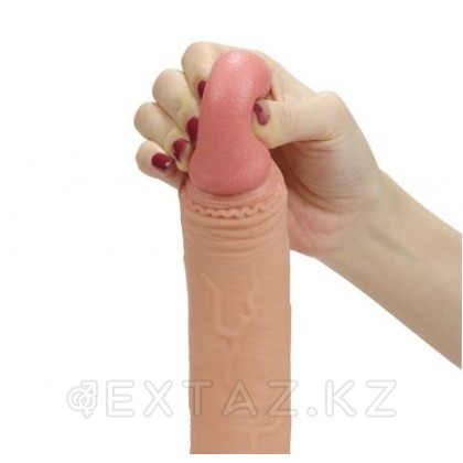 Фаллопротез премиум качества со съёмным ремнём (20 см) от sex shop Extaz фото 3