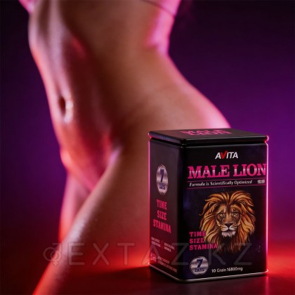 Еркектерге арналған Male Lion қоздырғышы (10 таблетка) от sex shop Extaz фото 3