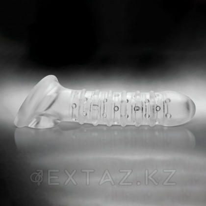 Пениске арналған қалыңдататын қырлы саптама - том Финляндия - 19 см от sex shop Extaz фото 3