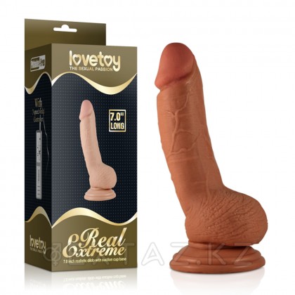 Фаллоимитатор реалистик - 18 см.  от sex shop Extaz фото 4
