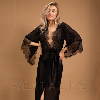 Шілтермен безендірілген талғампаз пенюар (Muse) (XXL/XXXL) от sex shop Extaz фото 4