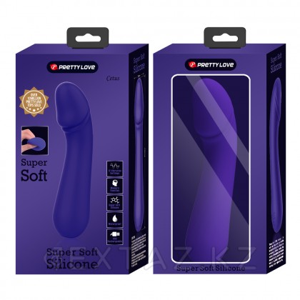 CETUS Super Soft вибраторы (15 см) көк от sex shop Extaz фото 12