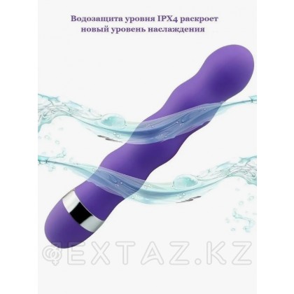 Толқынды қуат вибраторы күлгін от sex shop Extaz фото 10