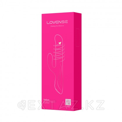 Velvo Lovense айналмалы шарлары бар қоян вибраторы от sex shop Extaz фото 9