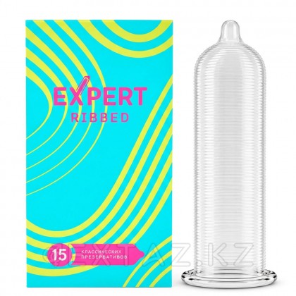 EXPERT Ribbed презервативтері, қырлы, 15 дана от sex shop Extaz