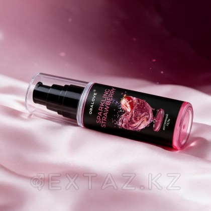 Интимдік Гель Oralove құлпынай шампан 60 г от sex shop Extaz фото 2