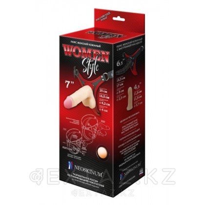3 саптамасы бар әйелдер стиліндегі белбеу от sex shop Extaz фото 7