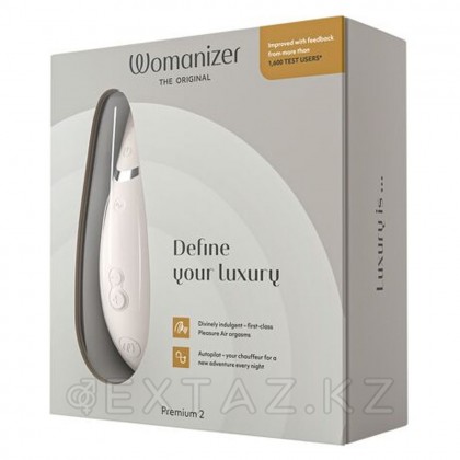 Womanizer Premium 2 байланыссыз клиторальды стимулятор сұр от sex shop Extaz фото 5