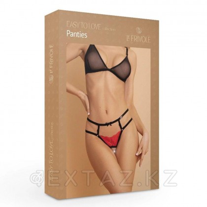 Қол жетімді және ленталы қызыл трусики (махаббатқа оңай) (R) от sex shop Extaz фото 4