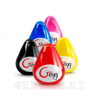 Gvibe Gegg Red-мастурбатор жұмыртқа, 6. 5х5 см (қызыл) от sex shop Extaz фото 2