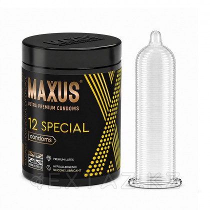 MAXUS Special X-Edition нүктелі қырлы презервативтер 12 дана. от sex shop Extaz