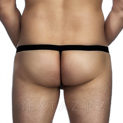 T-back қара ерлер (XS-m өлшемі) от sex shop Extaz фото 3