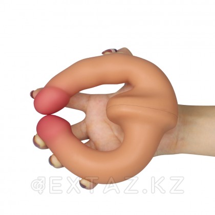 Двусторонний фаллоимитатор - 30.5.Φ3 (мед. силикон) от sex shop Extaz фото 5