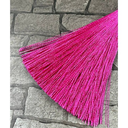 Зажимы на соски «прищепки» с кисточками из шелка розовые - extaz.kz фото 3 Жібек щеткалары бар