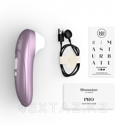 Байланыссыз клиторлық стимулятор Womanizer Pro сирень от sex shop Extaz фото 3