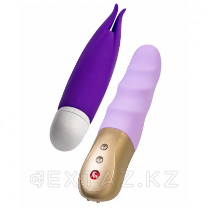 Жинақ: Пульсатор + вибратор Fun factory CLIT Kit PETITE күлгін от sex shop Extaz фото 8