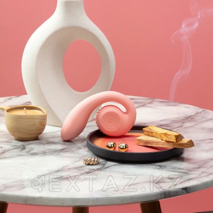 Қос нүкте стимуляторы G SVibe Snail gizi шабдалы қызғылт от sex shop Extaz фото 2