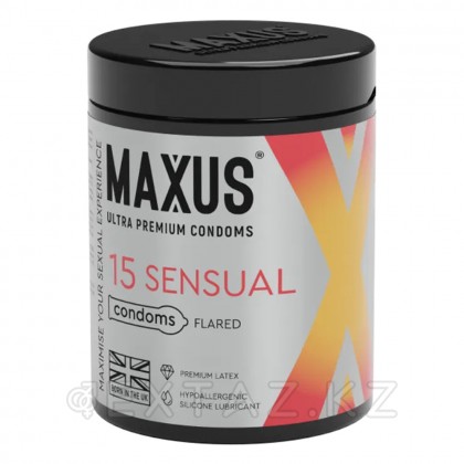 Презервативтер тегіс, анатомиялық MAXUS Sensual 15 дана. от sex shop Extaz