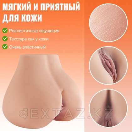 Шынайы Қос мастурбатор Ashley (қынап+анус) от sex shop Extaz фото 5
