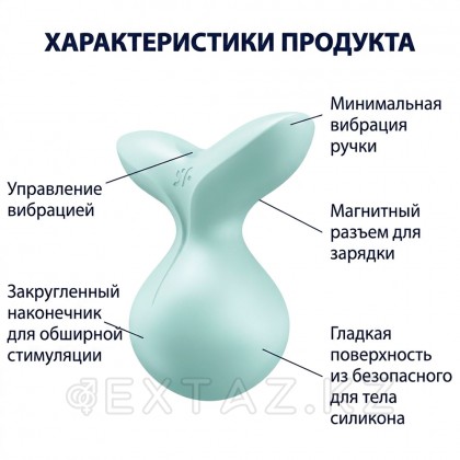 Satisfyer viva la vulva клиторлық стимуляторы 3 жалбыз от sex shop Extaz фото 9