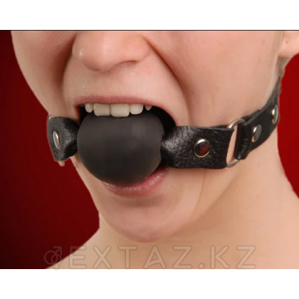 Кляп чёрный от sex shop Extaz фото 2