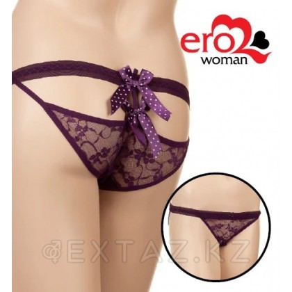 ТРУСЫ ЖЕНСКИЕ цвет фиолетовый, разм. S/L  от sex shop Extaz