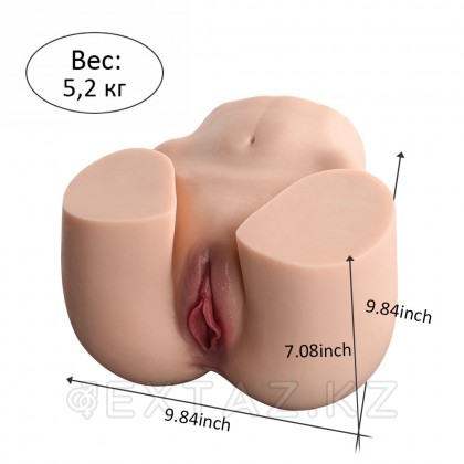 Шынайы Қос мастурбатор Дженни (қынап+анус) от sex shop Extaz фото 5