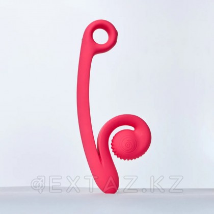 Svibe Snail CURVE Қос ынталандыру вибраторы қызғылт от sex shop Extaz фото 3