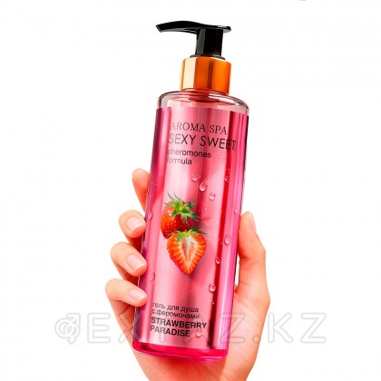Strawberry Paradise 200 мл феромонды Душқа Арналған Гель от sex shop Extaz фото 2