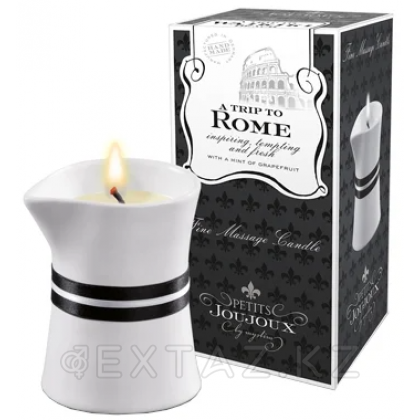 PETITS JOUJOUX Массажная свеча ROME грейпфрут и бергамот 190 гр. от sex shop Extaz