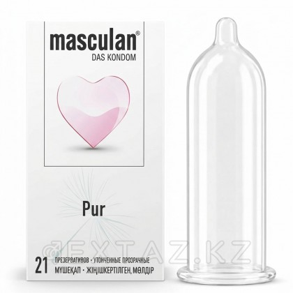Masculan pur презервативі (тазартылған мөлдір) 21 дана. от sex shop Extaz