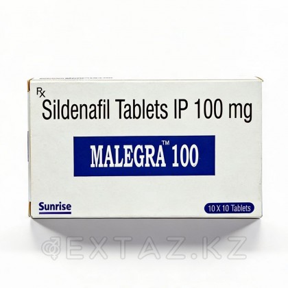 Malegra 100 mg потенциалын күшейтуге арналған Препарат (10 дана) от sex shop Extaz