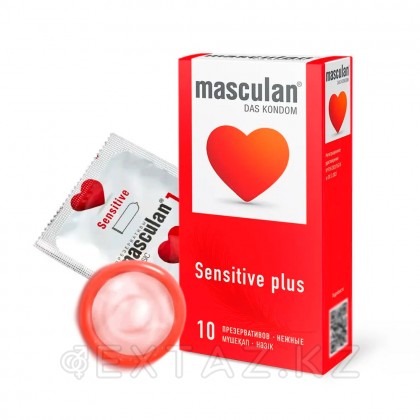 Masculan Sensitive Plus № 10 Презерватив (Нәзік) от sex shop Extaz фото 2