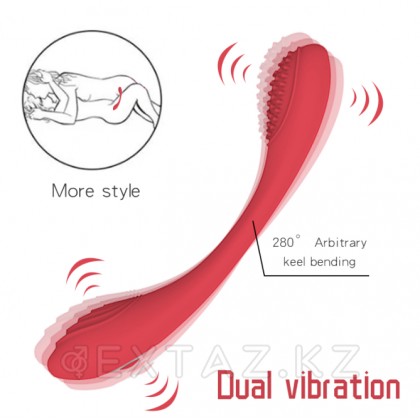 Двойной стимулятор для пар Double pleasure от sex shop Extaz фото 2