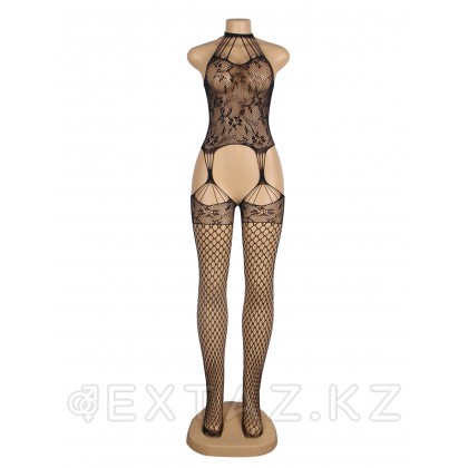Бодисетка с имитацией чулков Floral Pattern (L-2XL) от sex shop Extaz фото 6