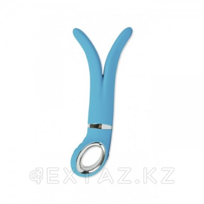 Анатомический вибромассажер Fun Toys Gvibe 2 - голубой от sex shop Extaz фото 4