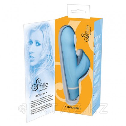 Smile Вибратор Dolphin голубой             от sex shop Extaz фото 3