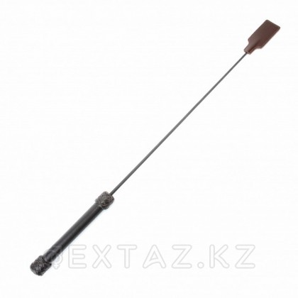 Қоңыр былғарыдан жасалған кәсіби Стек от sex shop Extaz фото 2