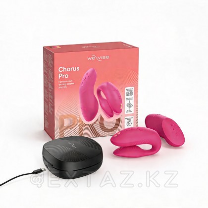 We-vibe Chorus Pro қызғылт жұп вибраторы от sex shop Extaz