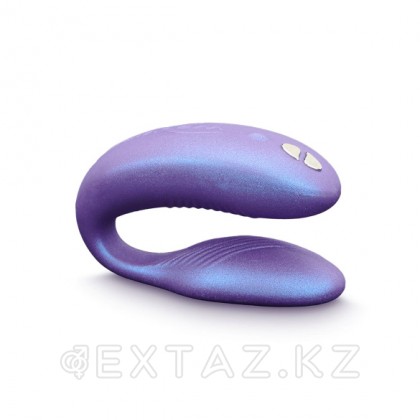 Вибратор для пар фиолетовый WE-VIBE Sync Cosmic от sex shop Extaz фото 4