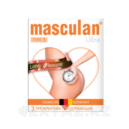 Презервативы MASCULAN 3 ULTRA (продлевающий эффект) 3 шт. от sex shop Extaz