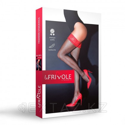 Қызыл шілтерлі шұлықтар (Sense) (S / M) от sex shop Extaz фото 4