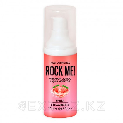 Nuei rock me сұйық вибраторы! құлпынай, 20 мл от sex shop Extaz
