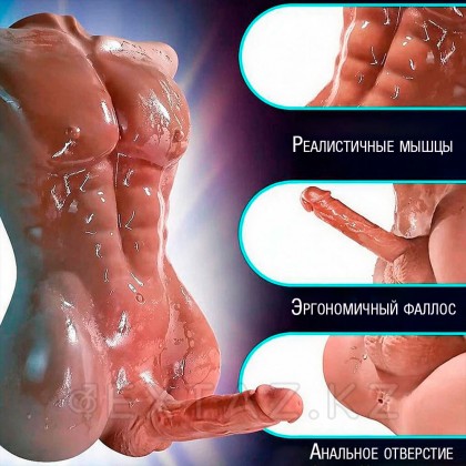 Companionx Jeff 9 кг пенисі бар сексуалды ерлер денесі от sex shop Extaz фото 2