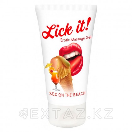 Lick it жеуге болатын массаж гелі! 